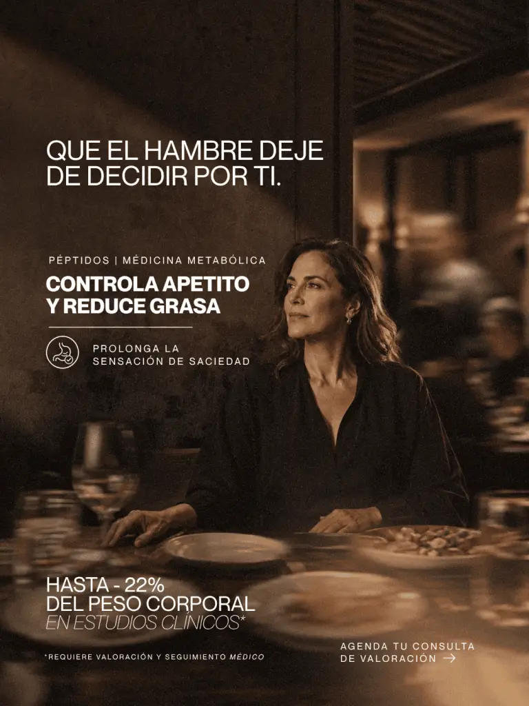 Mujer en la imagen del protocolo de nutrición y metabolismo