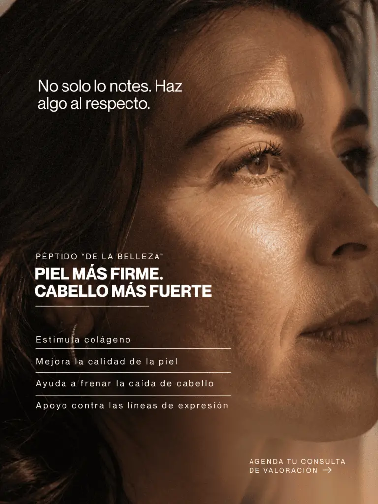 Mujer en la imagen del protocolo para piel y cabello